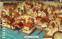 Der Hafen im Venezianer Browsergame 